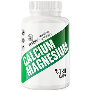 SWEDISH Supplements Calcium + Magnesium [120 капсули, 60 Дози]