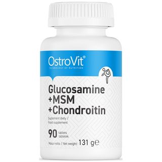 OstroVit Glucosamine + MSM + Chondroitin [90 Таблетки, 45 Дози]