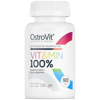 OstroVit 100% Vit&Min [90 Таблетки, 45 Дози]