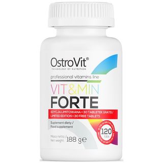 OstroVit VIT&MIN Forte / Limited Edition [120 Таблетки, 60 Дози]