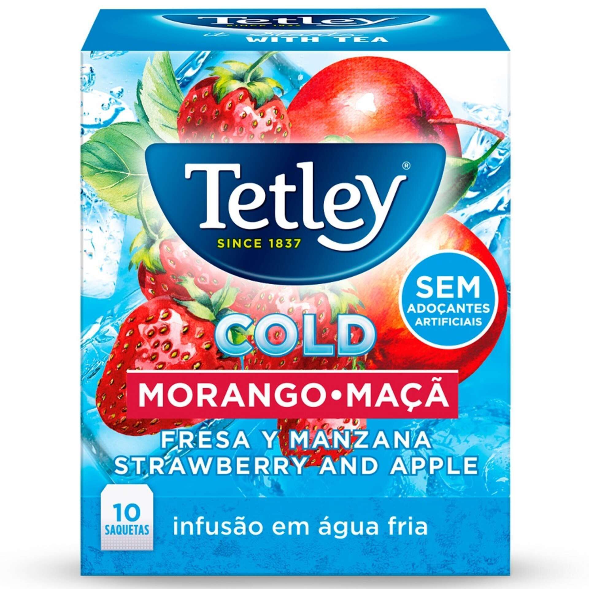 Chá Daiquiri Cold Saquetas Tetley (emb. 10 un)