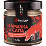 Намазка М'ясторія із сала з в'яленими томатами та розмарином 170 г