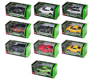 Igračka Burago auto street fire plavi 1:32