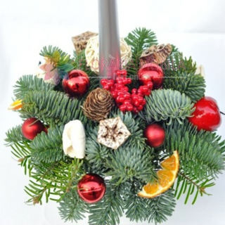 Diferite aranjamente de Craciun / buc