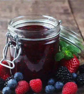 Dulceata de afine cu mure 
