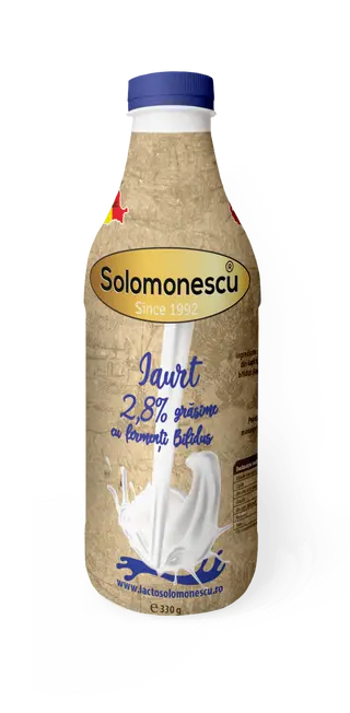 Iaurt Din Lapte De Vaca 2,8 % E330 Produs Dupa Reteta Consacrata