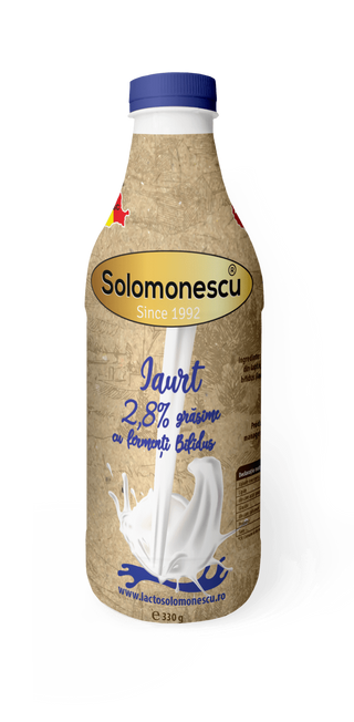 Iaurt Din Lapte De Vaca 2,8 % E330 Produs Dupa Reteta Consacrata