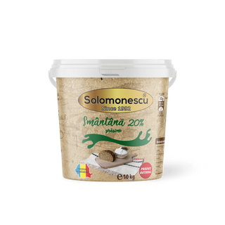 Smantana 20% Vrac Ambalata In Galeti De 10 Kg (Se Vinde La Bucata)