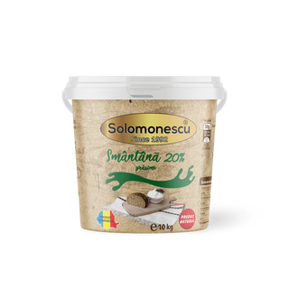 Smantana 20% Vrac Ambalata In Galeti De 10 Kg (Se Vinde La Bucata)