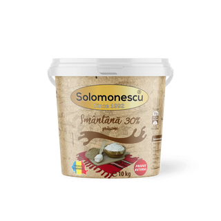 Smantana 30%ug   ambalata in galeti de 10 kg (se vinde la bucata)