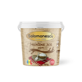 Smantana 30%ug   ambalata in galeti de 10 kg (se vinde la bucata)