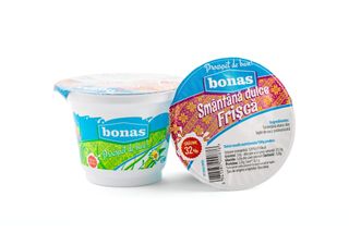 Bonas smantana dulce (frisca) 185g