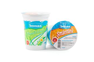 Bonas smantana 25% 420g