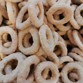 Inele de ceapă pane - 100gr