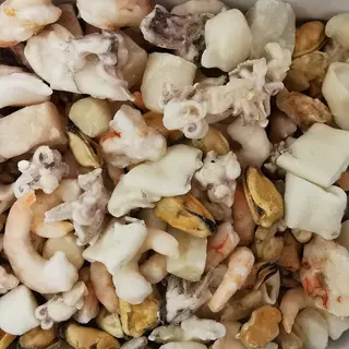 Mix de fructe de mare decorticate +10% - 100gr
