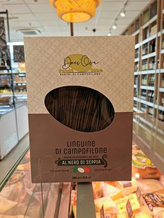 Linguine cu cerneală de sepie 250gr - Campofilone