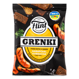 Грінки Flint житні зі смаком Баварські ковбаски 100 г