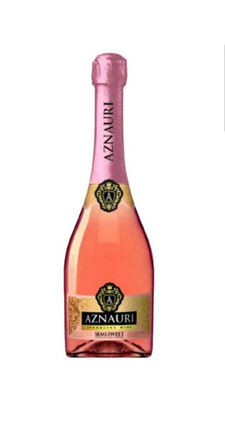 Aznauri Semi-Sweet Rose Sparkling Wine