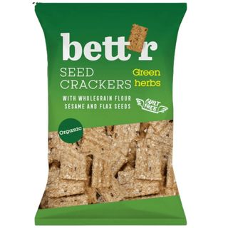 BETTR organic krekeri zeleno bilje sjemenke 150 GR
