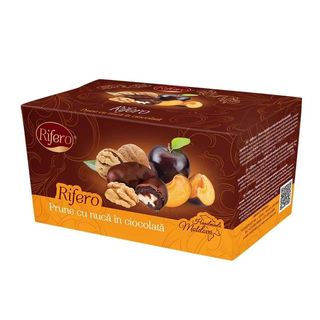 Prune cu nuca in ciocolata, Rifero, 230g