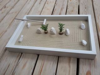 Zen bašta 28x43 - bela