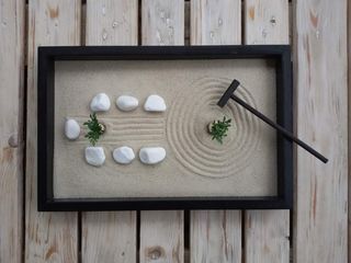 Zen bašta 28x43 - crna