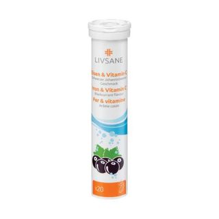 Livsane Fier Si Vitamina C 20 Tablete Efervescente