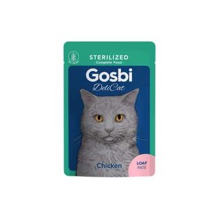 Gosbi DelicCat Pâte de poulet Nourriture de chat, 70g