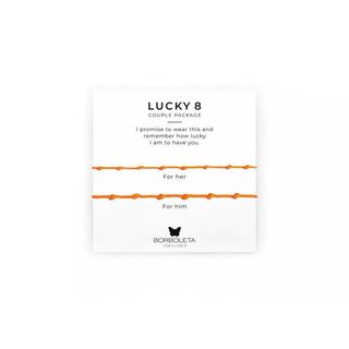 Lucky 8 Couple - Orange