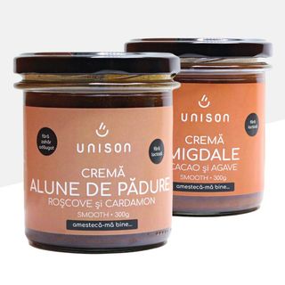 Pachet 2 creme de nuci fără zahăr