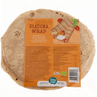 TERRASANA organic tortilje spelta ovas 240g 6 KOM
