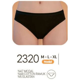 BERRAK slip ženski crni 2320 L