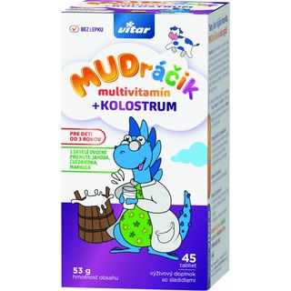 VITAR multivitamin + kolostrum tablete 3Y 45 KOM