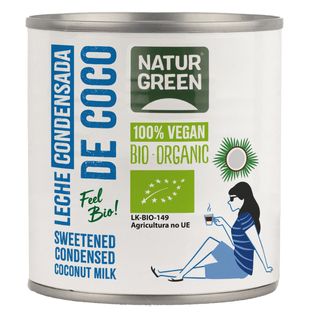 NATUR GREEN organic kokosov kondenzovani krem 210 GR