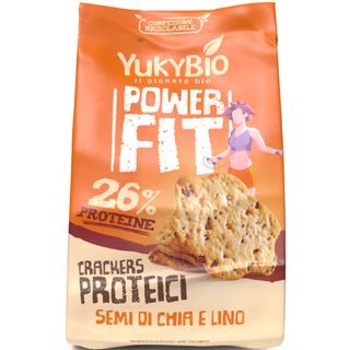 YUKYBIO organic protein krekeri chia lan 200 GR