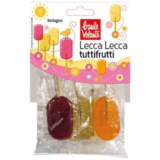 BAULE VOLANTE organic lizalica tutti frutti 62.5 GR