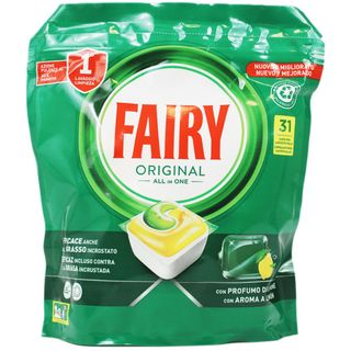 FAIRY kapsule za mašinsko pranje suða all in one lemon 31 KOM