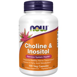 NOW FOODS Capsules de Choline et Inositol, 100 Compte