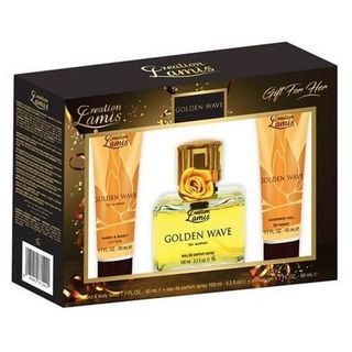 LAMIS set golden losion 50 ml + edp spray 100 ml + kupka 50 ml
