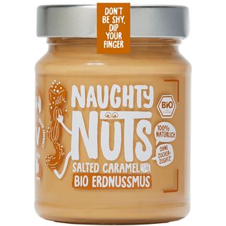 NAUGHTY NUTS organic namaz kikiriki slana karamela 250 GR