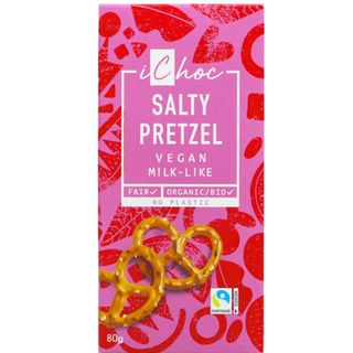 ICHOC Slani Pretzel Čokolada, 80g