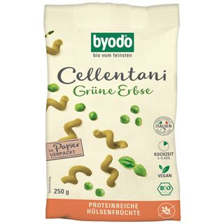BYODO organic tjestenina grašak cellentani 250 GR