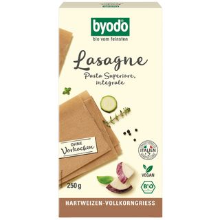 BYODO organic tjestenina superiore lasagne integrale 250 GR