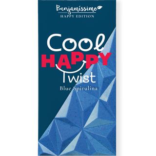 BENJAMISSIMO organic èokolada happy blue spirulina 60 GR