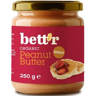 BETTR organic puter kikiriki crunchy 250 GR