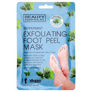 40332 Pedikir čarape za eksfolijaciju stopala BEAUTY FORMULAS pepermint 2/1