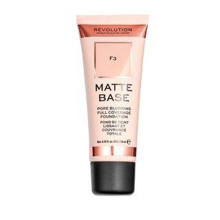 30340 F3 Mat tečni puder MAKEUP REVOLUTION Matte Base 28ml