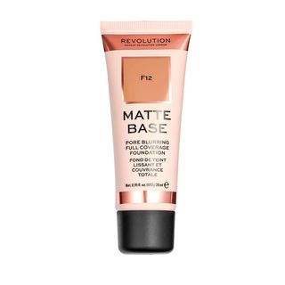 30338 F12 Mat tečni puder MAKEUP REVOLUTION Matte Base 28ml
