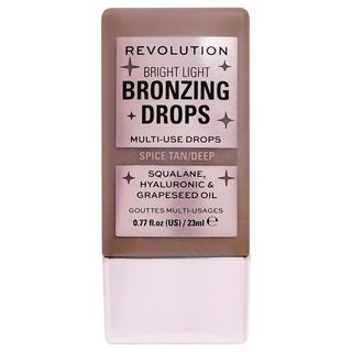 40662 Tečni bronzer MAKEUP REVOLUTION Bright Light Bronzing Drops Spice