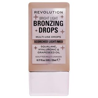 40661 Tečni bronzer MAKEUP REVOLUTION Bright Light Bronzing Drops Light